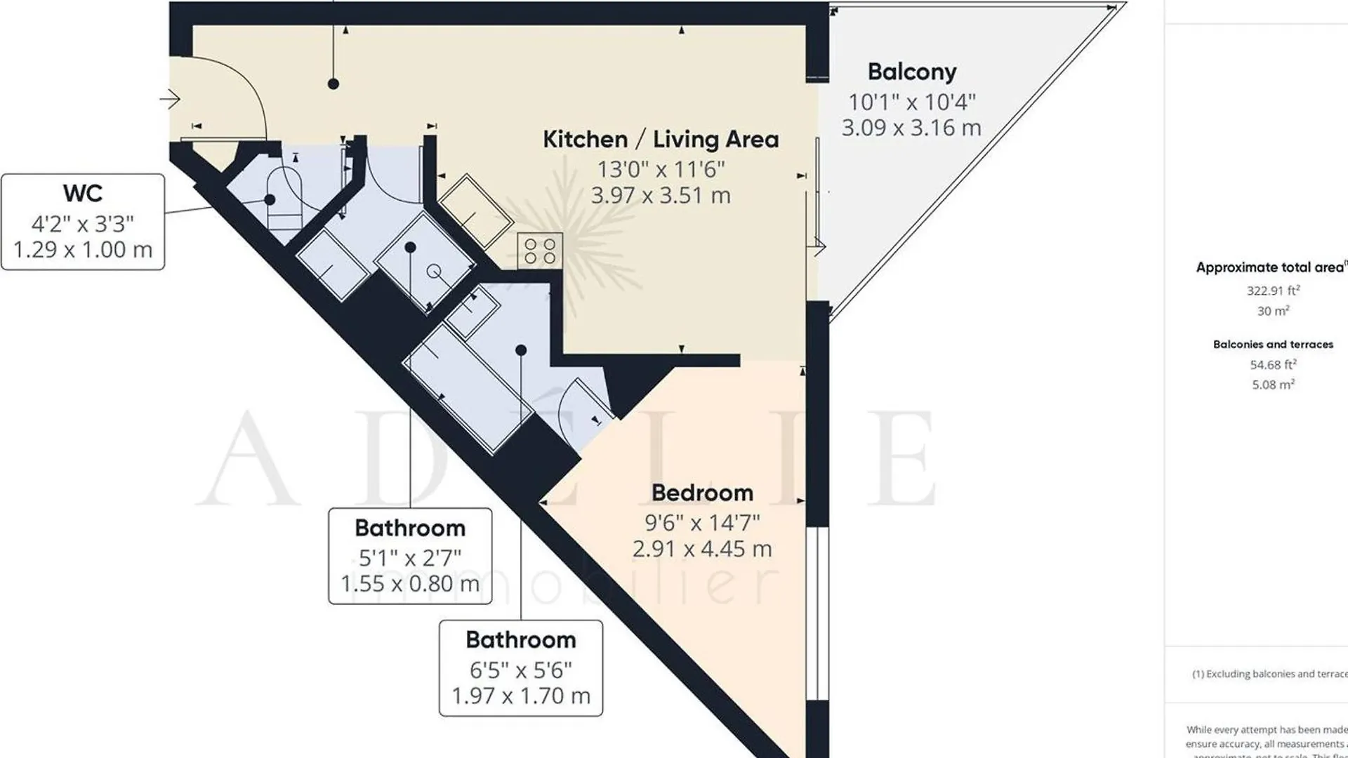 Apartment Charmant 2P Avec Parking, Balcon, Pres Des Pistes Et Commerces A Montvalezan - Fr-1-398-509 La Rosiere