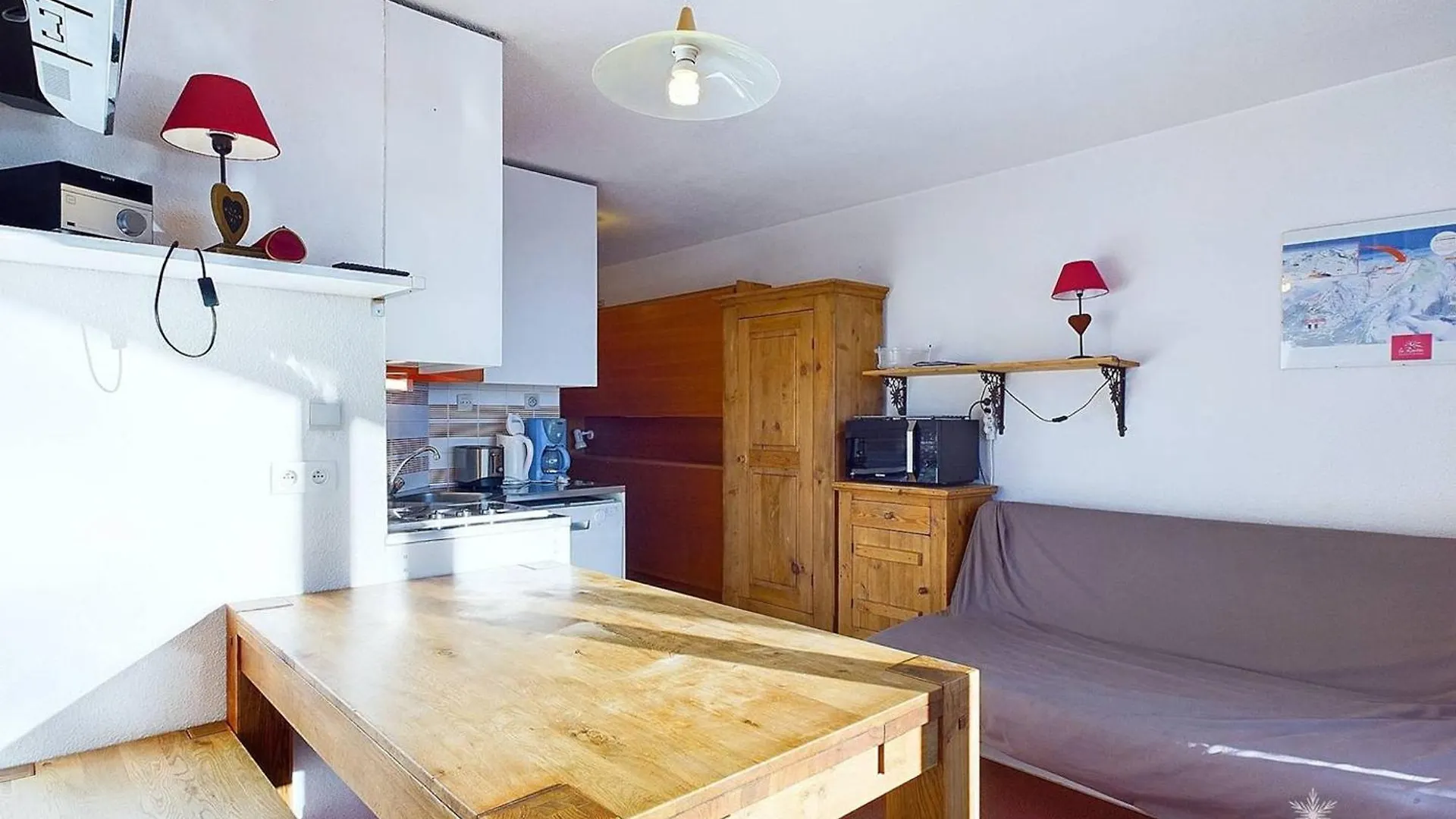 Charmant 2P Avec Parking, Balcon, Pres Des Pistes Et Commerces A Montvalezan - Fr-1-398-509 La Rosiere  0*, La Rosiere (Savoie)